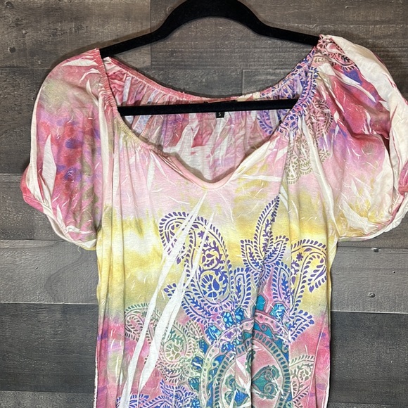 Cute Colorful Jessica Max Blouse - Picture 2 of 6